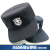 铸固 保安帽 物业小区保安帽子男夏季作训帽黑色透气平顶帽保安制服帽子 新保安帽 60