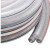 SHXI加线四季柔软园软管 增强网线管 白色pvc蛇皮管16 20 25 32水定制 内径16mm(4分)厚1.8mm长度70米
