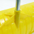 海斯迪克 除雪铲头 清洁除雪工具配件 推雪板头 金黄色（不含杆） HKCX-219