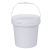 金臻赫 工业水桶清洁桶 一桶多用 加厚带盖10L 易开易盖 蓝色 5个装
