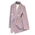 La Chapelle Sport2024春秋新款紫色休闲西装外套女韩版小个子感时尚洋气小西服 紫 XL115-130斤