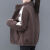 QVNL羊羔绒外套女冬季高级感仿新款气质加绒棉衣加厚颗粒 蓝色加绒加厚 XL 建议85-105斤