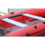 京度冲锋舟快艇橡皮艇救生艇防汛抢险充气救援船铝合金耐磨底4.3米10人30匹船外机