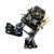 microbit开发板双足机器人步行舞蹈makecode图形化编程 黄色(无V2.2主板)