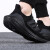 阿迪达斯 （adidas）男鞋 2024夏季新款全掌Boost运动鞋减震回弹透气休闲跑步鞋 黑武士 40