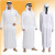 万圣节男款cosplay演出服中东迪拜阿拉伯王子国王衣服酋长服 土豪道具套装不包含衣服 衣长1.4米