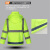皇驰 反光雨衣 M码兰格-150D荧光绿套装交通雨衣防雨水
