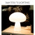 IGIFTFIRE丹麦Obell充电调光蘑菇台灯 北欧便携式氛围书房卧室床头装饰台灯 白色 触摸开关