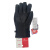 和益臻防寒手套0055-11 M-XL(聚酯纤维超纤皮) 黑色 XXL