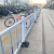 中吉万兴道路护栏隔离栏杆锌钢护栏围栏交通设施防撞活动护栏100CM高护栏 加厚款  0.6米高  每米价格