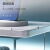 诗迦努台式电脑增高架办公桌面亚克力显示器底座抬高屏幕支架悬浮置物架 原木色100cm长.