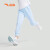 安踏儿童裤子女大童跑步系列夏季透气针织运动长裤A362425706