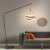 艾睿益落地灯客厅沙发灯北欧创意现代简约卧室ins艺术轻奢设计感钓鱼灯