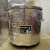 冒烟冰淇淋实验室生物容器杜瓦瓶液氮壶转移干冰液氮盆提桶液氮罐 超大口径液氮提锅10L