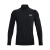 安德玛（UNDERARMOUR）Seamless男子1/2拉链训练运动长袖T恤1359875 黑色001 XL