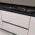瓷砖橱柜黑色全套配件砖夹厨柜厨房灶台立柱卡槽收边条铝合金型材 一字型橱柜长度1.8-2.4米之