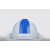 山头林村湖北国家电网安全帽双色配色高档ABS防砸工程施工安达防护电力帽 蓝色