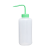 垒固 广口塑料洗瓶大口塑料清洗瓶实验室洗气瓶 1000ml（绿盖）