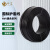 竹江 国标铜芯软护套线 2芯多股电源线软电线 RVV 2*2.5平方 100米 黑色