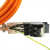 伺服电机动力线电源线6FX5002/8002-5CS41/5CS51电缆连接线 橙色 41(PVC)5m