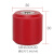 一南mns绝缘子低压支柱式零排海坦m8环氧树脂支撑固定桩高压红色 MNS 30*30 M12
