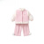 佳婿女童套装秋冬洋气时髦儿童衣服宝宝三件套加绒过年拜年服冬季 粉色 80cm