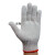 劳保手套针织棉纱棉线尼龙防护线手套工作防滑加厚（100个起拍） 漂白粗线640克(白色手套)