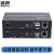 凯贺千兆KVM光纤SC延长器20KM单模单纤SC光端机HDMI+USBfiberextender带音 USB光纤20KM/网线100米传输 20000m