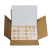 珍珠棉土鸡蛋托防震防摔泡沫寄快递咸鸭蛋包装盒子箱专用打包礼盒 60枚对扣中蛋托+纸箱(4套)