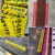 定制小心台阶地滑地贴超长温馨提示牌商场卫生间警示警告牌标识牌 2张红小心台阶小心地滑/1米长 10x100cm