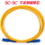 SC-SC单模单芯 光纤跳线尾纤LC-FC-ST 电信级3米 5 10 15 20 30米 SCFC单模单芯 1m