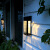 艾睿益太阳能壁灯户外别墅花园布置门口照明装饰灯氛围小夜灯室外壁挂灯