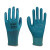 手套 A688A698压纹加厚耐磨透气工地工作男橡胶 A688蓝色中号12双