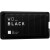 WD_BLACK游戏移动硬盘SSD P50 Game Drive 500G GB 1T 2T TB 军绿色
