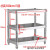 不锈钢厨房置物架落地多层微波炉架台面收纳架三层烤箱架放锅架子 长120宽50高80三层 长120宽40高80三层