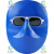 OIMG标护电焊防护罩脸部面罩焊帽头戴式牛皮松紧带轻便氩弧烧焊工眼镜 PC面罩+透明眼镜+松紧带