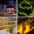 北原野子LED灯串太阳能灯带户外装饰专用防水庭院七彩花园围墙氛围照明广告亮化