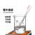 玻璃烧杯实验器材100耐高温250带刻度小500大1000ml化学量杯定制 银色 高型烧杯：600ml