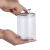 透明塑料水晶盖密封包装瓶子pet花茶坚果密封罐易拉罐 直径10高7.5易撕盖水晶罐:约36g:瓶360套