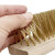 普利赛拉 硬毛地刷头 长柄清洁刷卫生间洗地刷地毯刷 50CM镀铜钢丝刷-刷头