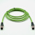 兼容海康USB3.0工业相数据线MV-ACU3-MBMs-AM-ST连接线带锁3M5M RJ45-M12 D型弯头 标准柔性线 3m