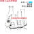 适用锥形瓶 三角烧瓶50ml100ml250ml500ml广口直口烧瓶化学实验室 广口三角烧瓶500ml