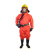 海安特（HAT）半封闭式防护服 FH-II-H 170-185 黄色 氯丁胶轻型连体防化服