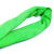 国标工业柔性吊装带双扣环形3/5/10吨起重圆形软吊带吊车吊树吊绳 2吨3米 橘色绿色