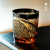 虎雀（HUQUE）手工菊纹玻璃杯 日式雕花琥珀杯 江户切子威士忌酒杯 富士山/琥珀绿 木质礼盒装 0ml 0只