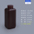 加厚级方形酒精消毒液分装空瓶密封塑料瓶带盖500/1000ml毫升 小口方瓶250ml棕色 默认