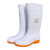 风一顺(FENGYISHUN) 耐油耐酸碱卫生雨靴 508 高37.5cm 白色 43码 1双