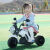 健乐动宝宝电动三轮车摩托车带音乐哈雷款充电可坐骑2/3/5岁儿童玩具车 红色[哈雷摩托]