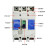 塑壳断路器三相空气开关总线电闸 20A 3P