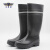 中神盾高筒雨靴防滑耐磨安全靴水鞋防护靴黑色带反光条37SWS-PPES-901